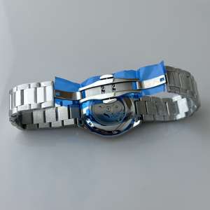 Reloj mecánico de lujo de gama alta 2025 para hombre, correa de acero, esfera verde, calendario, piloto, reloj para hombre - Product Image 4