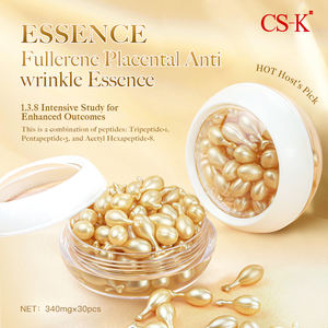 Anti-Aging-Hautpflege serum für Mädchen Spezielle straffende Anti-Falten-Gesichts kapsel Fullerene Plazenta Fullerene Plazenta - Product Image 2