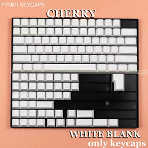 Cherry Blank White <span class=keywords><strong>Keycaps</strong></span> ANSI <span class=keywords><strong>ISO</strong></span> PBT <span class=keywords><strong>Keycaps</strong></span> 61 a 127 Keys Original Cherry Dye-Sublimation <span class=keywords><strong>Keycaps</strong></span> para teclado mecánico - Product Image 3