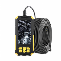 Endoscope vidéo industriel P50 360 °   Caméra d'inspection articulée pour armoire électrique de transformateur NDT