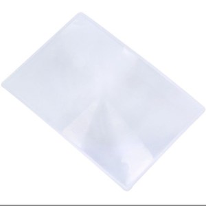 A4 حجم الصفحة PVC شاشة شفافة نوع بطاقة المرجعية ورقة المكبر لقراءة الصحف والكتب - Product Image 2
