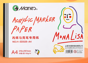 Marqueur acrylique, papier à <span class=keywords><strong>dessin</strong></span> spécial, papier épais, anti-décoloration, rendu des couleurs élevé, création artistique - Product Image 3
