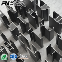 Perfil de Aluminio Serie 6000, Corte y Perforación Personalizados, Perfil de Aluminio para Puertas y Ventanas, Perfil de Aluminio Anodizado Multicolor