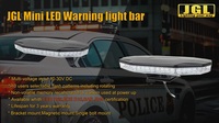 Barra de Luces LED Estroboscópicas de Advertencia de Emergencia Amber R65, Mini Barra de Luces Intermitentes para Techo de Vehículo