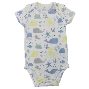 Vente en gros d'usine/OEM de bodies pour bébés, vêtements pour nouveau-nés, vente en gros de manches courtes d'été, ensemble de barboteuses pour bébés - Product Image 2