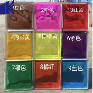Ladrillos de Vidrio Esmerilado Huecos Impermeables de Múltiples Colores Personalizables para Diseño Industrial Moderno de Lavandería 190*190*80MM <span class=keywords><strong>Precio</strong></span> Económico - Product Image 5