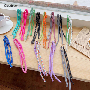 Ciondoli firmati borsa in corda di poliestere per borsa borsa zaino ciondolo accessorio Charm per telefono - Product Image 1