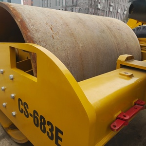 Rouleaux compresseurs Caterpillar d'occasion en bon état, modèle CAT CS683E, en stock, vente chaude - Product Image 5