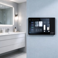 Faible MOQ, panneau de commande tactile intelligent pour la maison, 8 pouces, avec Alexa intégré, panneau de commande vocal intelligent pour le salon