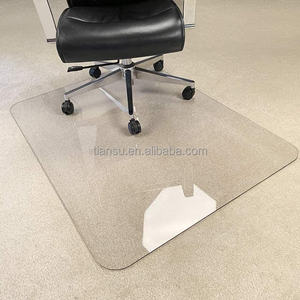 Tapis de chaise rond/carré en polycarbonate clair/givré - Product Image 4