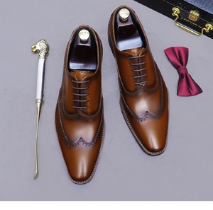 Chaussures en cuir de haute qualité pour hommes, design élégant et décontracté, confortables, souples, durables, pour un usage quotidien - Product Image 3