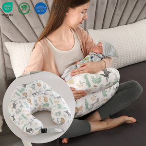 Oreiller d'allaitement multifonctionnel pour femmes enceintes, <span class=keywords><strong>coussin</strong></span> de soutien pour bébé, oreiller de maternité détachable pour l'allaitement et la <span class=keywords><strong>grossesse</strong></span> - Product Image 1