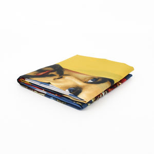 Флаг Баварии с изображением короля Людвига II, двусторонний, 100% полиэстер, 3x5 футов, цвета Pantone, мягкий, квадратный, в наличии - Product Image 6