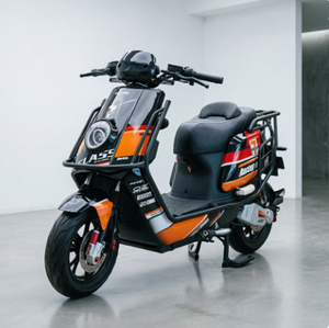 HONG NIU PLUS <span class=keywords><strong>Moto</strong></span> électrique <span class=keywords><strong>Red</strong></span> <span class=keywords><strong>Bull</strong></span> PLUS à longue portée (1455 mm) avec autonomie de 220 km, anti-évacuation, pour service commercial de livraison - Product Image 4