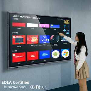 Trung Quốc nhà máy ifpd 55-115 4K màn hình cảm ứng màn hình Ops Loa ai máy ảnh 110 bảng thông minh cho cuộc họp giảng dạy bảng tương tác - Product Image 1