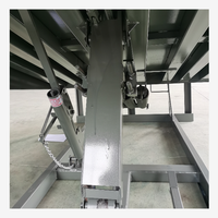 Niveleur de quai hydraulique robuste pour zone de chargement d'entrepôt, capacité de 10 tonnes, rampe de quai automatique de type fosse
