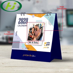 Calendario de Escritorio Personalizado 2021, Tapa Dura, Diseño de Dibujos Animados, Lindo Calendario de Mesa con Marco de Fotos, Calendario de Escritorio <span class=keywords><strong>2020</strong></span> con Diseño Personalizado - Product Image 3
