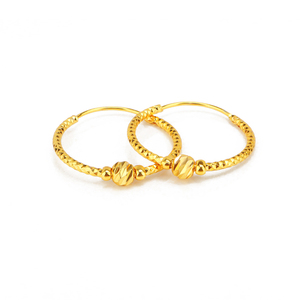 Jinxiuxing, pendientes <span class=keywords><strong>de</strong></span> cuentas personalizados, chapado en oro <span class=keywords><strong>de</strong></span> 24 quilates, latón macizo, piedra <span class=keywords><strong>de</strong></span> circón, <span class=keywords><strong>aros</strong></span> <span class=keywords><strong>de</strong></span> mujer rellenos <span class=keywords><strong>de</strong></span> oro, joyería al por mayor - Product Image 2