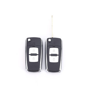 Coche espacios en blanco clave Fob caso de Shell botón <span class=keywords><strong>2</strong></span> plegable llave de coche Hyun-dai Flip programador clave - Product Image 6