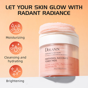 Dolanjn Panthenol Succinate Toner Pads 155g 70 Pads Hydratant Anti-rides Soin de la Peau - Product Image 5