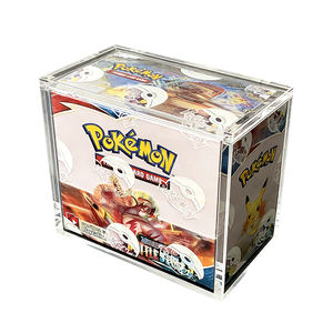 Estuche de Almacenamiento y Exhibición de Tarjetas Pokémon Elite Trainer Magnet Booster, Ecológico, Portátil, Moderno, Transparente, Acrílico, DBZ, Neopets, Plástico - Product Image 3
