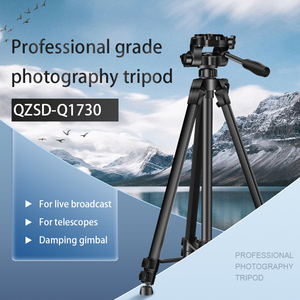 Bộ chân máy quay phim chuyên nghiệp 173CM Q1730 với đầu xoay trượt mượt, tay cầm điều chỉnh được và túi đựng chắc chắn - Product Image 2