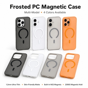 Funda Magnética N52 para PC con Acabado Mate, Ultrafina de 1.2mm, Compatible con Carga Inalámbrica, para 16 15 Pro Max - Product Image 1