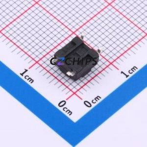 KH-6X6X4.3H-SMT-FS Tactile Switch SMD-4P,6x6mm Switch ( Switch Length: 6mm )( Switch Width: 6mm )( Switch Height: 4.3mm ) - Product Image 2