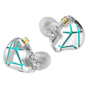 Monitores Intrauditivos KZ ESX HiFi con Sonido de Bajos Profundos, Tecnología de Aislamiento de Sonido para Conciertos en Vivo y Monitoreo de Grabaciones - Product Image 1