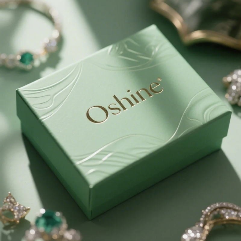 2025 Fashion Luxury Embossed Paper Jewelry