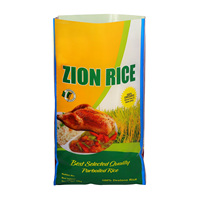 Sac d'emballage pour riz en polypropylène laminé OPP imprimé en héliogravure, résistant à l'humidité