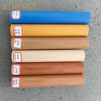 Main courante médicale antibactérienne en alliage d'aluminium avec revêtement PVC, résistante aux chocs, couleur personnalisée pour couloir d'hôpital, balcon, 5 ans et plus