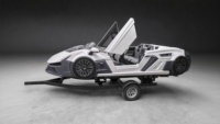 Jet ski de luxe en fibre de verre avec 5 sièges pour moteur hors-bord 4 temps, vitesse maximale 55 km/h, pour les sports nautiques et les loisirs