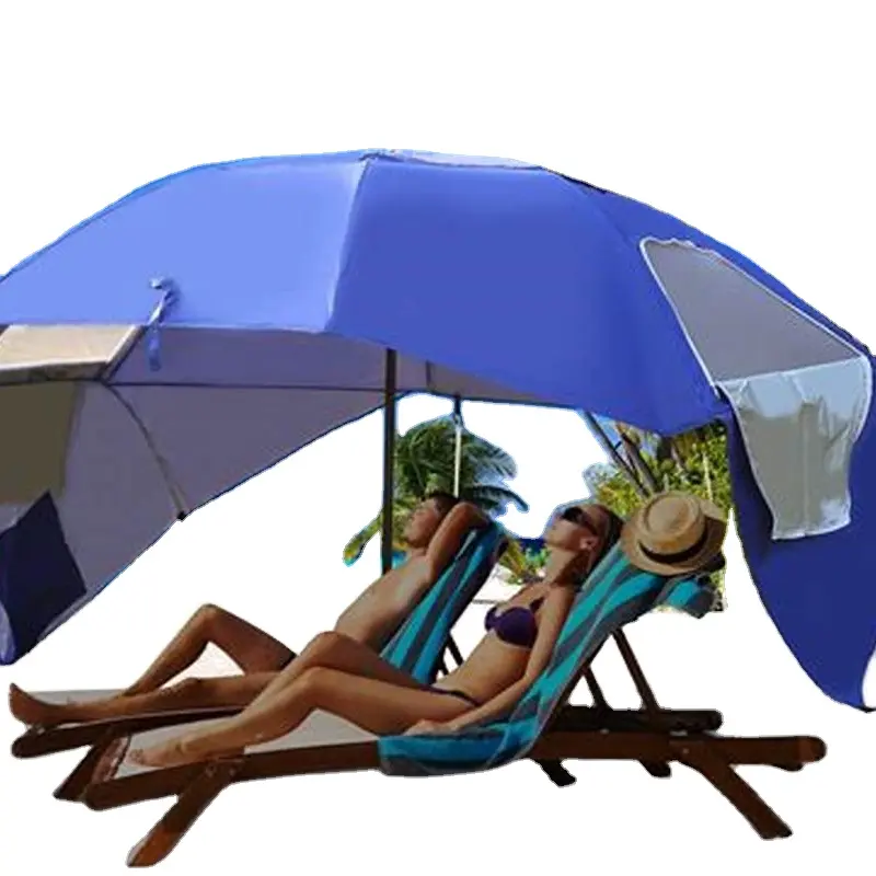 Fantastische Paraplu Rode Outdoor Schaduw Huis Tent Parasol Strand Minimalistische Stalen Pongee Giveaways Tt Zon Paraplu Nylon Handleiding