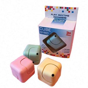 Cubo Giratorio Antiestrés de PU, Juguete Sensorial para Niños - Product Image 1