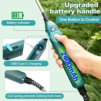 Penyemprot pompa elektrik genggam 5 liter, semprotan air elektrik dapat diisi ulang untuk pemasangan di taman