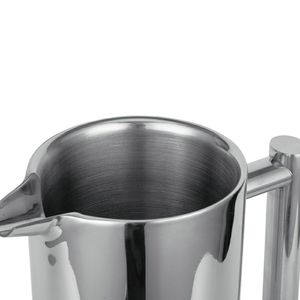 350 ml 600 ml 800 ml 1000 ml <span class=keywords><strong>Cafetera</strong></span> de prensa francesa portátil de doble pared de acero inoxidable - Product Image 2