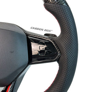 वोल्कस्वैगन एम 8 गोल्फ 7 जी आर 7.5 के लिए एलईडी जाली कार्बन फाइबर स्टीयरिंग व्हील - Product Image 3