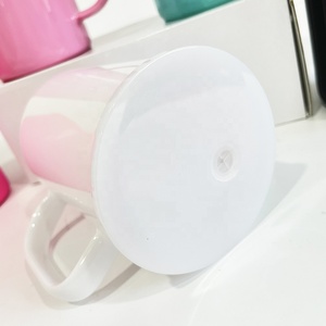 Adecuado para vinilo 17oz Sublimación <span class=keywords><strong>Taza</strong></span> de vidrio en blanco <span class=keywords><strong>Taza</strong></span> de café 17oz Sublimatable Macaron <span class=keywords><strong>Taza</strong></span> de vidrio con tapa de plástico - Product Image 4