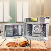 Fours à vapeur électriques commerciaux CE, économiques, pour la fabrication du pain, machine à cuire, prix bas, fours à main pour boulangerie