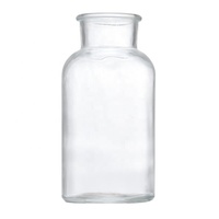 Bocaux en verre borosilicate transparents pour assaisonnements, 150 ml, 250 ml, 500 ml, pots d'apothicaire hermétiques, compatibles lave-vaisselle, pour laboratoire