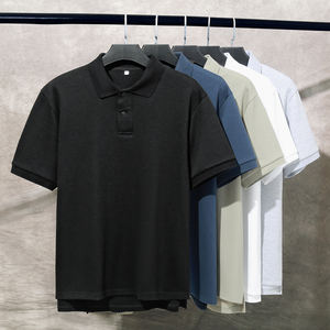 Wholesale High Quality 230GSM Fashion <strong>Polo</strong> <strong>Shirts</strong> Cotton Polyester Quick Dry Breathable Casual Streetwear Men's <strong>Polo</strong> <strong>Shirts</strong> - Product Image 1