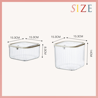 Poubelle en plastique portable Mini poubelle de bureau Organisateur de bureau transparent avec couvercle