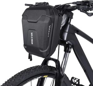 Sac de cadre de vélo grande capacité avec coque rigide imperméable et housse de pluie, style sport urbain, boîte arrière pour le cyclisme - Product Image 3
