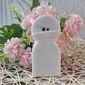 แม่พิมพ์หล่อทำด้วยมือทำจากยางเรซินสำหรับตกแต่งแบบทำมืออุปกรณ์ตั้งโต๊ะทำจากซิลิโคนแม่พิมพ์มัมมี่การ์ตูนเครื่องมือทำเค้ก X0070 - Product Image 4