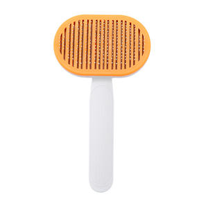 Cepillos de Aseo Autolimpiables de Acero Inoxidable para Perros y Gatos, Peine Multifuncional con Botón de Liberación, Marca OEM - Product Image 6