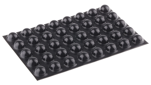 New Original SJ-5027 (BLACK) Self-Adhesive Black Rubber Bumper <b>Pads</b> for Retrofit Upgrade Universal Fitment - Product Image 4