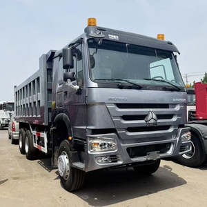 Camión Volquete Usado 6x4 8x4 de 10 Ruedas Sinotruk Howo, Camión Hidráulico para Minería y Construcción de Uso Pesado - Product Image 1