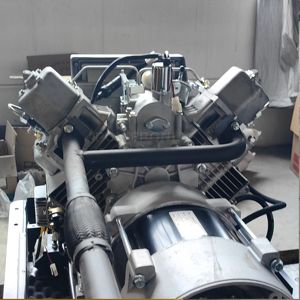 Générateur magnétique silencieux portable de 5 kW, 8 kW, 10 kW, 12 kW, 15 kW, idéal pour usage domestique, avec roues et poignée DG12000SE Portable Diesel - Product Image 6