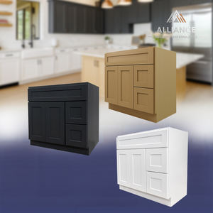 VSD3621R Meuble de salle de bain à assembler soi-même avec charnières à fermeture douce |   Meuble sous-vasque de salle de bain style Shaker RTA pour la rénovation de la maison - Product Image 1